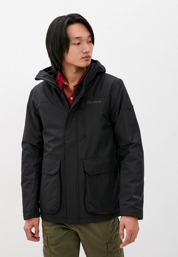 

Куртка утепленная Outventure, Черный, Outventure MP002XM1HXN9