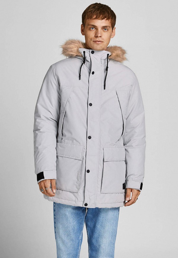 

Парка Jack & Jones, Серый, SUPER PARKA
