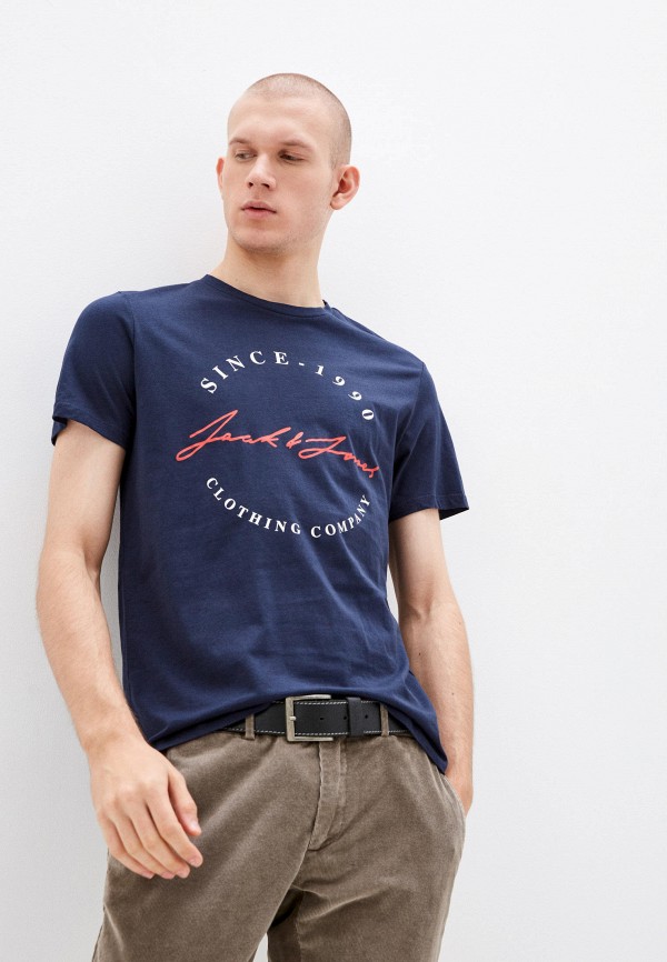 

Футболка Jack & Jones, Синий, HERRO REG