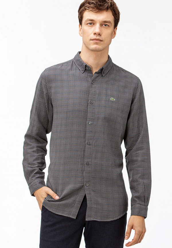 

Рубашка Lacoste, Коричневый, Lacoste MP002XM1HZ3M