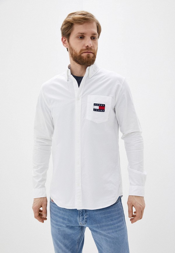 

Рубашка Tommy Jeans, Белый, Tommy Jeans MP002XM1HZD2