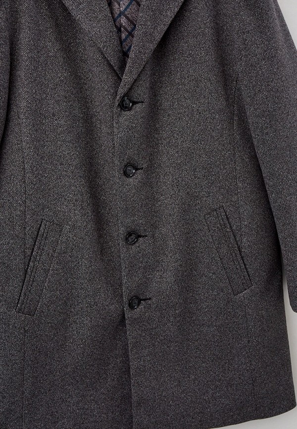 Пальто Misteks design цвет серый  Фото 3
