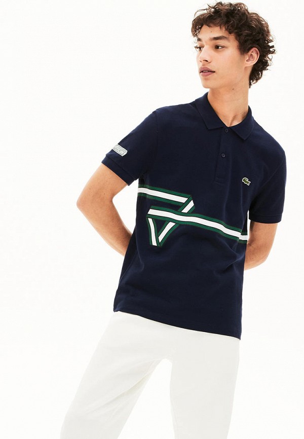 

Поло Lacoste, Синий, Lacoste MP002XM1I0CI