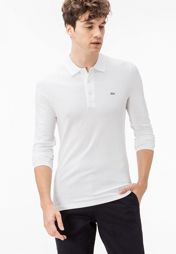 

Поло Lacoste, Белый, Lacoste MP002XM1I0CJ