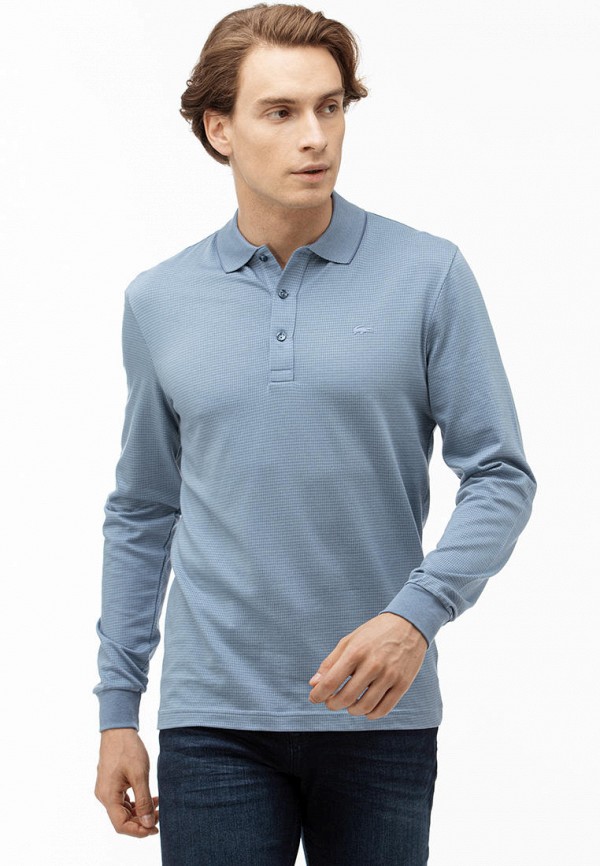 

Поло Lacoste, Голубой, Lacoste MP002XM1I0CM
