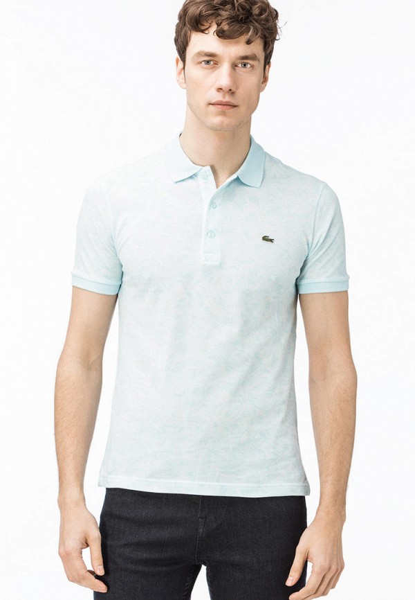 

Поло Lacoste, Голубой, Lacoste MP002XM1I0CQ
