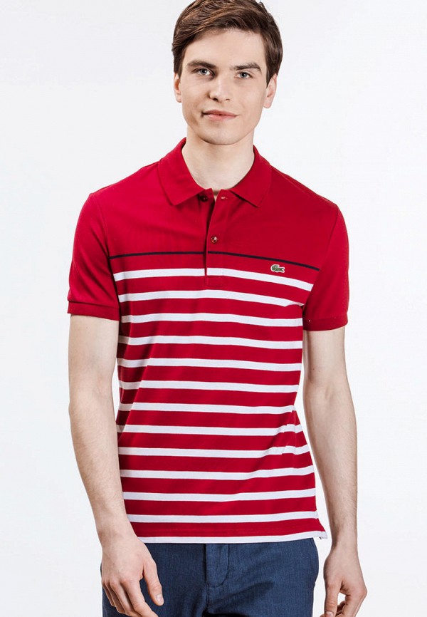 

Поло Lacoste, Красный