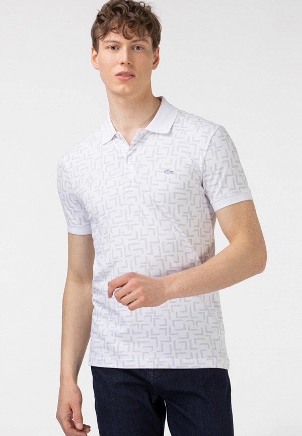 

Поло Lacoste, Белый, Lacoste MP002XM1I0D1