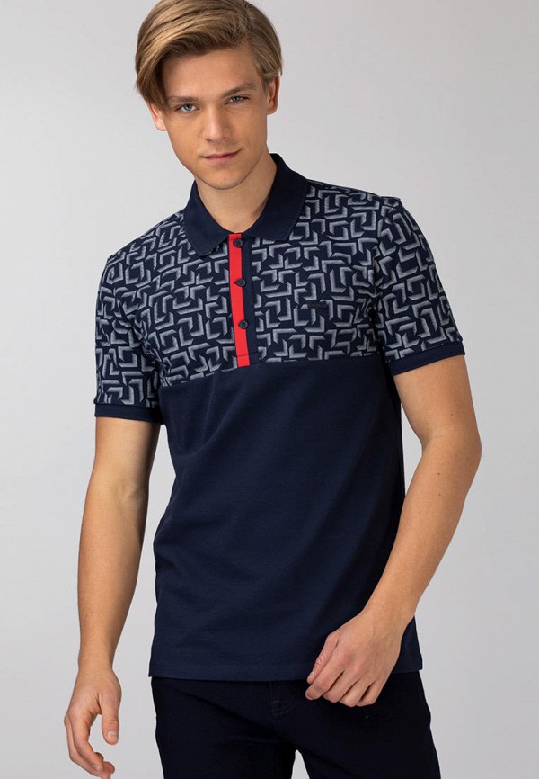 

Поло Lacoste, Синий