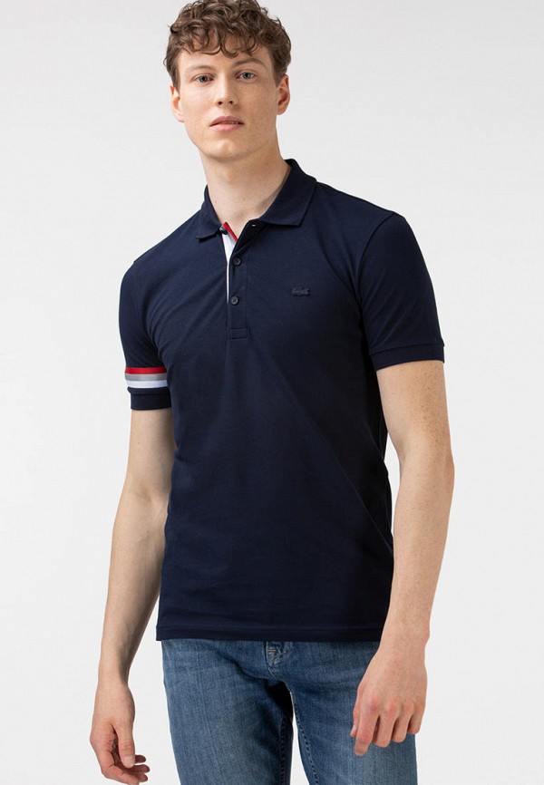 

Поло Lacoste, Синий