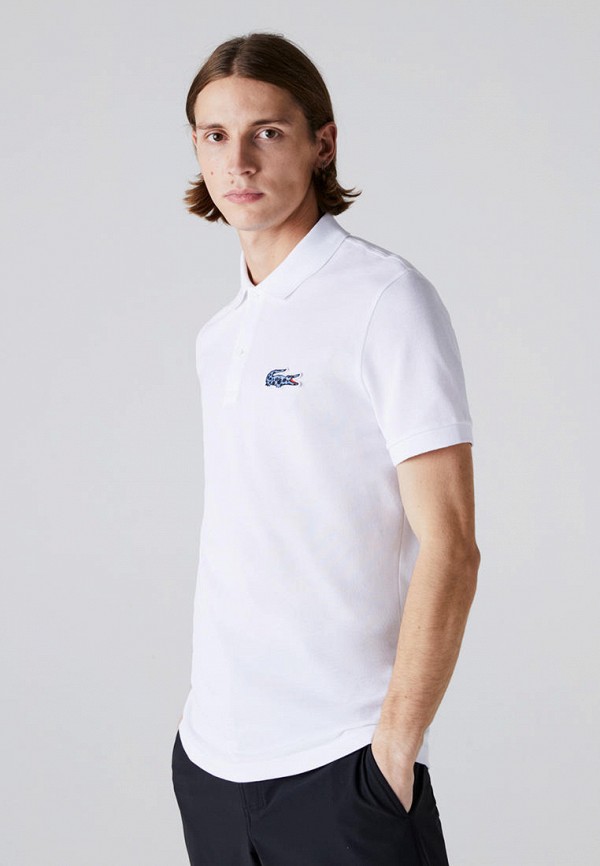 

Поло Lacoste, Белый