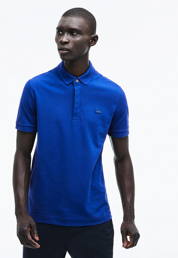 

Поло Lacoste, Синий