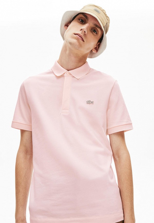 

Поло Lacoste, Розовый, Lacoste MP002XM1I0DL