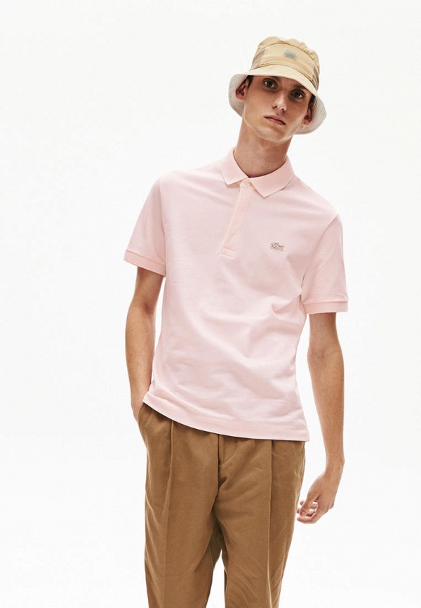 

Поло Lacoste, Розовый