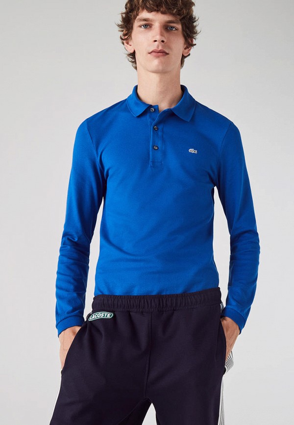 

Поло Lacoste, Синий