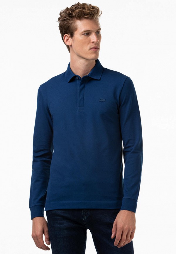 

Поло Lacoste, Синий, Lacoste MP002XM1I0E1