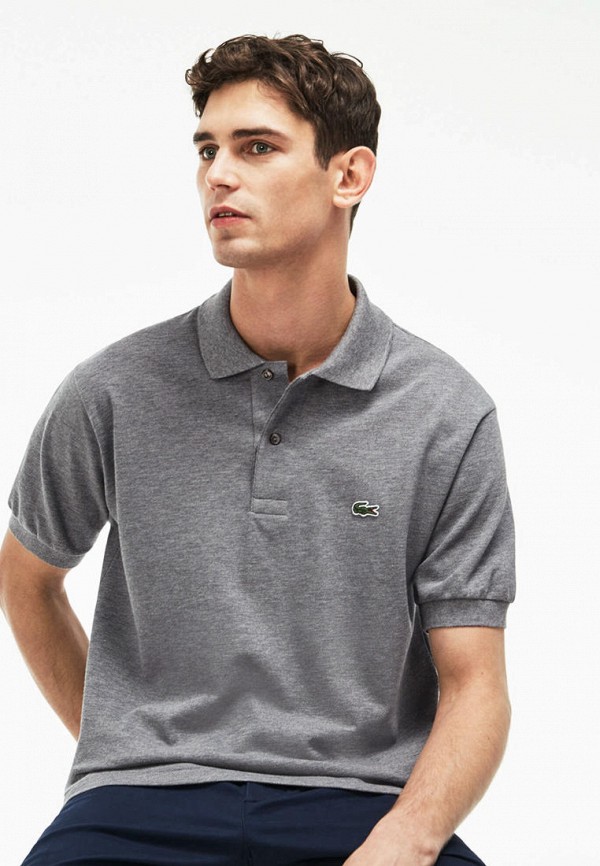 

Поло Lacoste, Серый