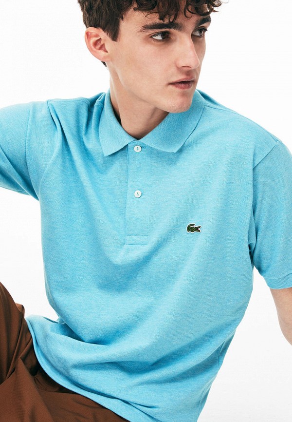 

Поло Lacoste, Голубой