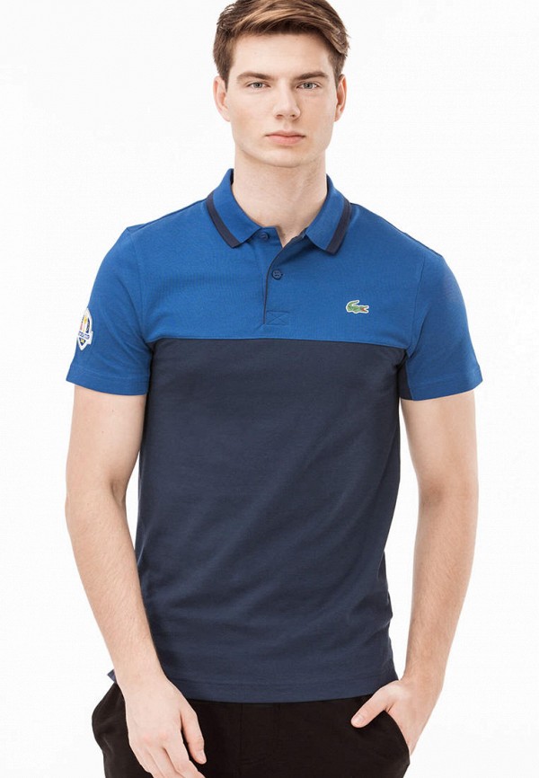 

Поло Lacoste, Синий