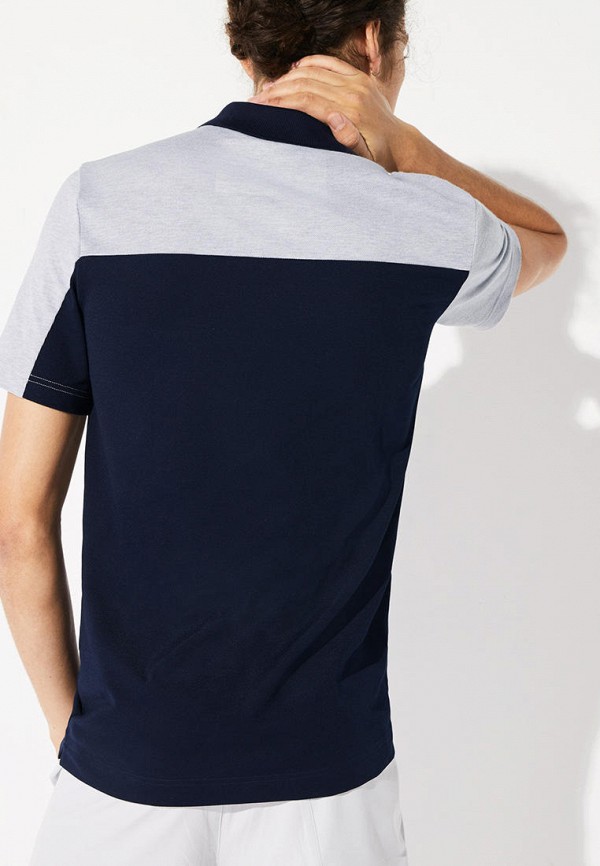 

Поло Lacoste, Синий, Lacoste MP002XM1I0EF