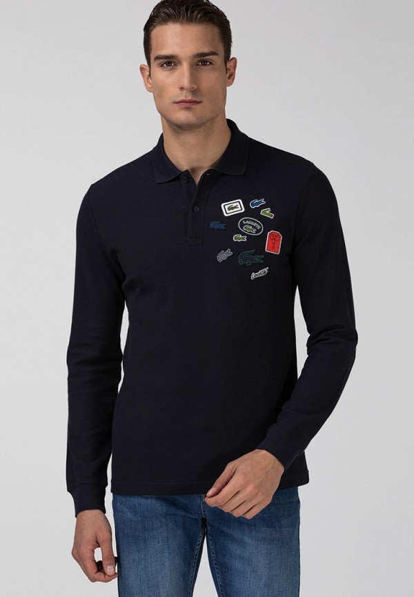 

Поло Lacoste, Синий, Lacoste MP002XM1I0EG