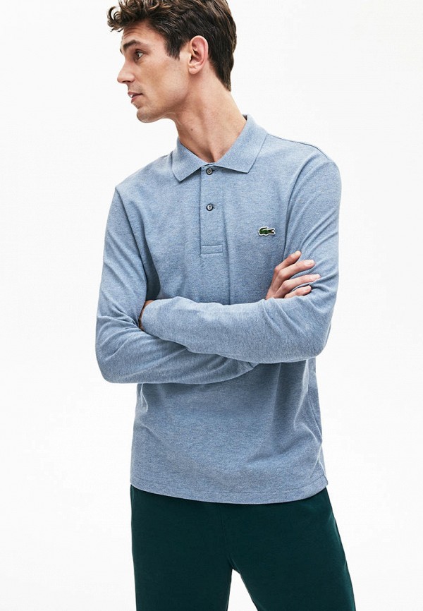 

Поло Lacoste, Голубой, Lacoste MP002XM1I0EI