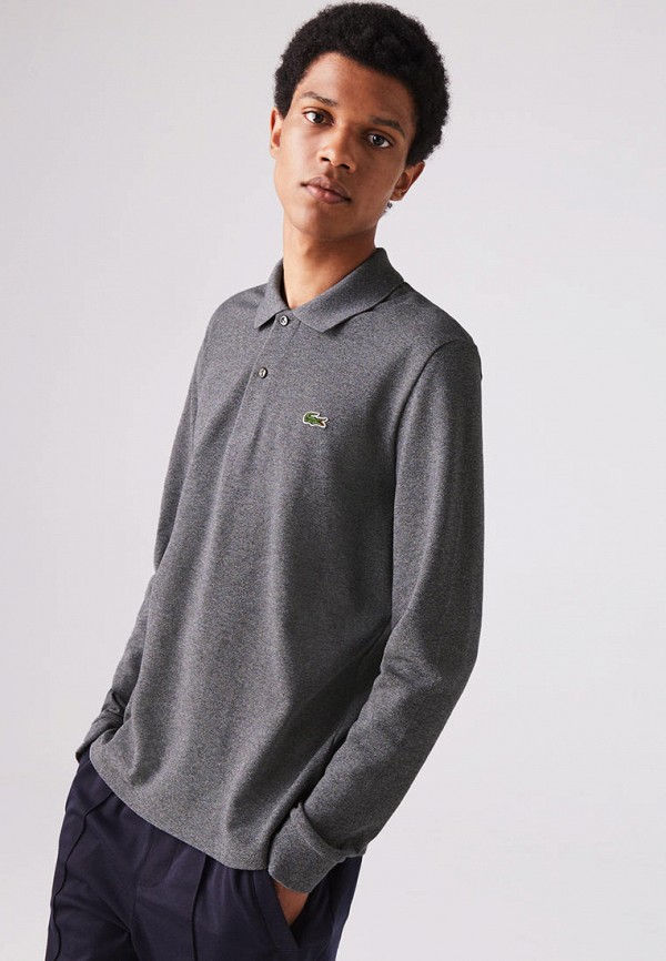 

Поло Lacoste, Серый