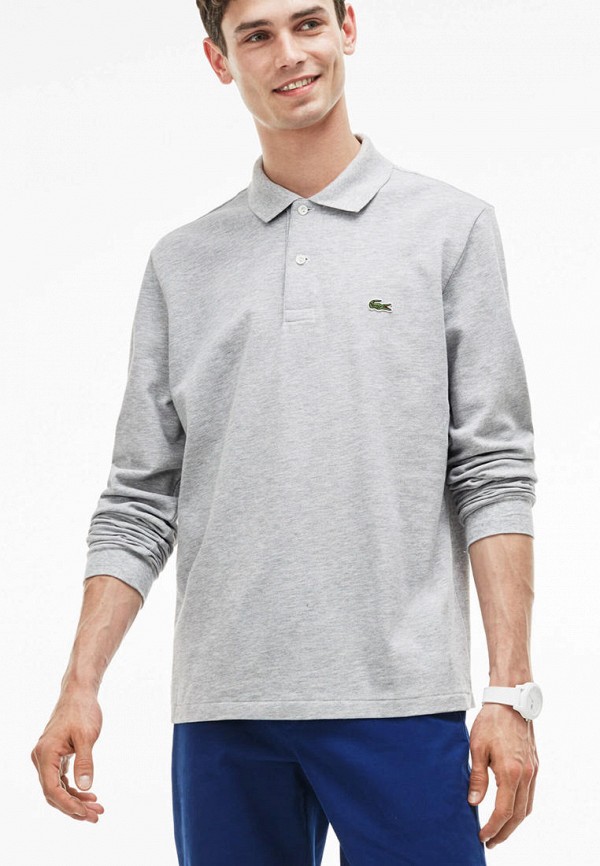 

Поло Lacoste, Серый