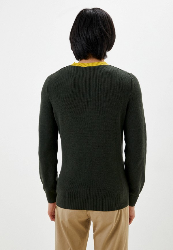Пуловер Lacoste цвет хаки  Фото 3