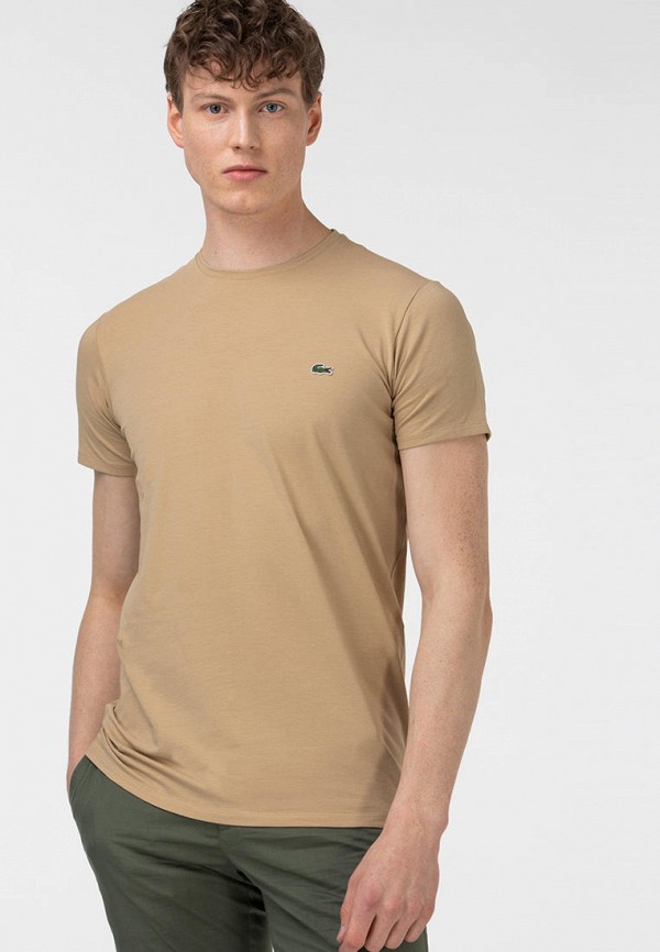 

Футболка Lacoste, Бежевый, Lacoste MP002XM1I0NL