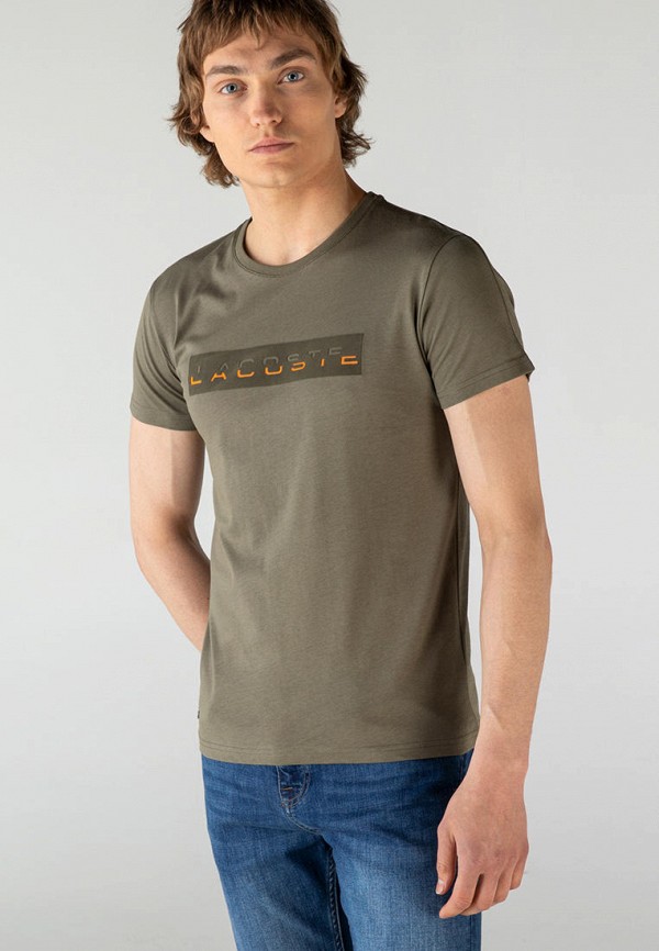 

Футболка Lacoste, Хаки, Lacoste MP002XM1I0NS