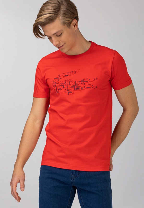 

Футболка Lacoste, Красный