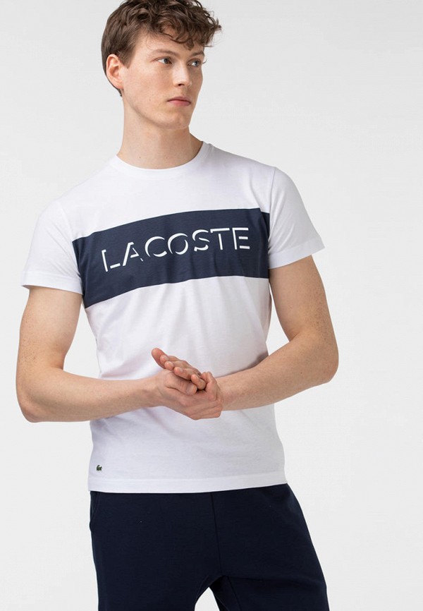 

Футболка Lacoste, Белый, Lacoste MP002XM1I0NU
