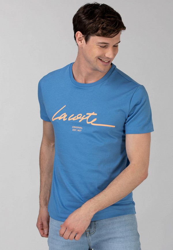 

Футболка Lacoste, Голубой, Lacoste MP002XM1I0O1
