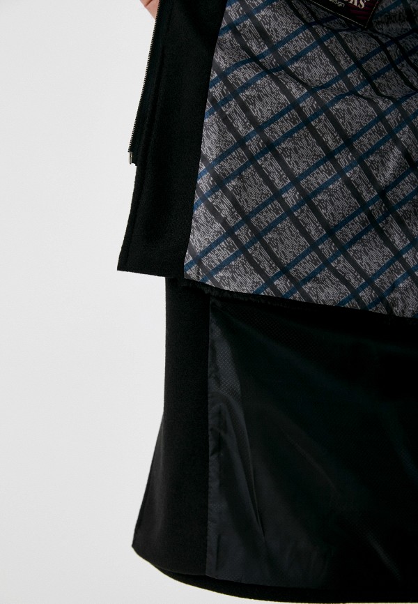 Пальто Misteks design цвет черный  Фото 4