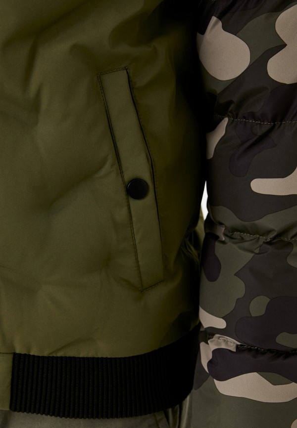 Куртка утепленная Abricot цвет хаки  Фото 5