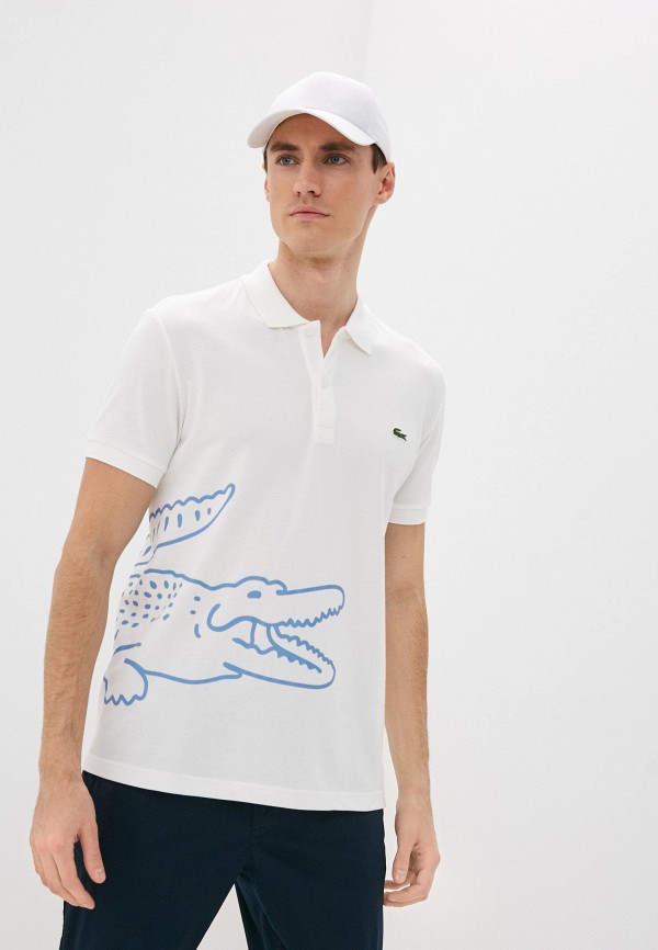 

Поло Lacoste, Белый