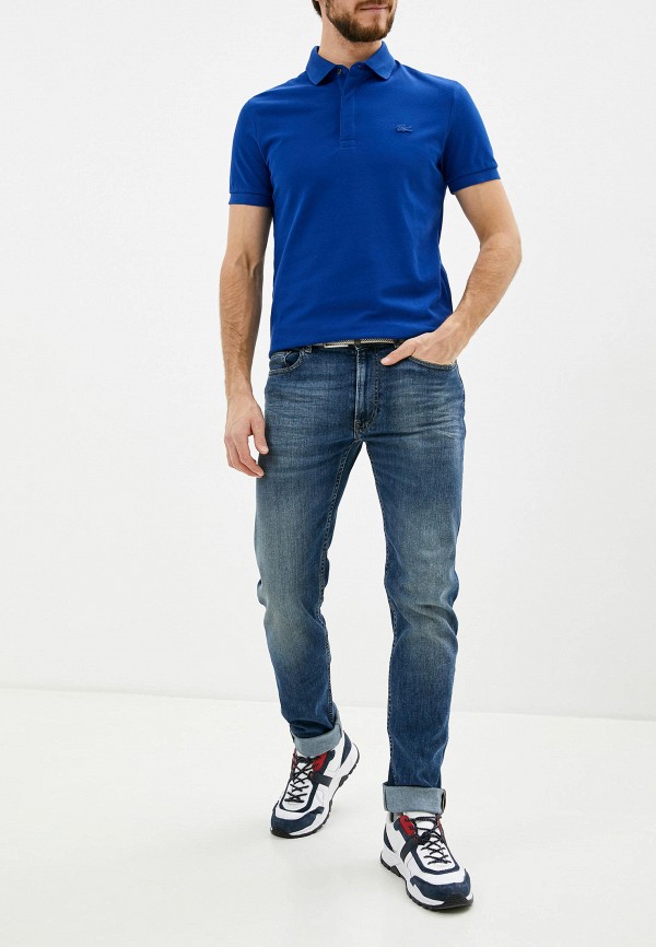 

Поло Lacoste, Синий, Lacoste MP002XM1I0YL