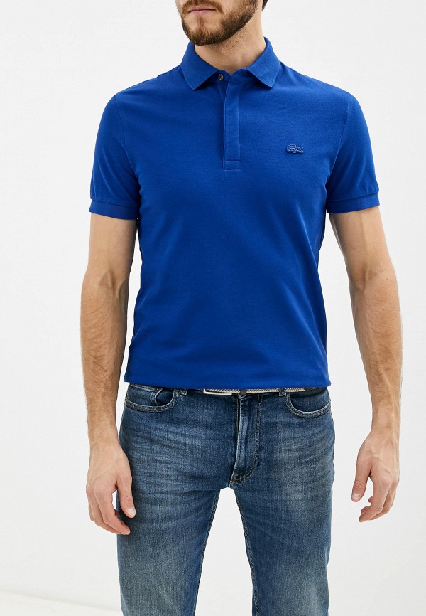 

Поло Lacoste, Синий