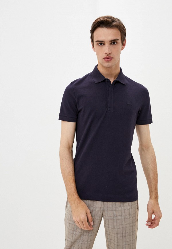 

Поло Lacoste, Синий