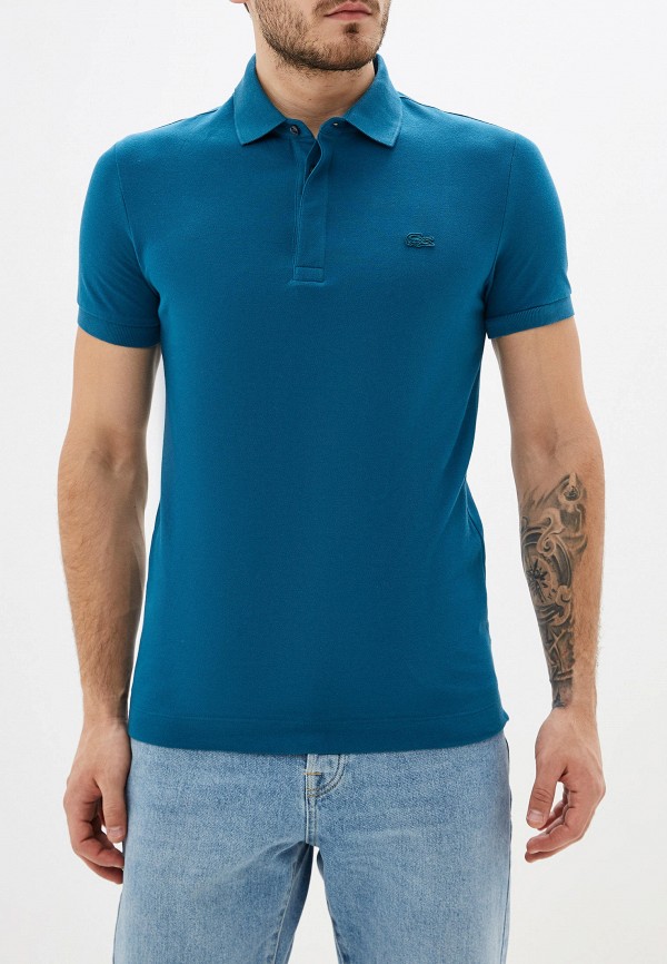 

Поло Lacoste, Синий, Lacoste MP002XM1I0YR