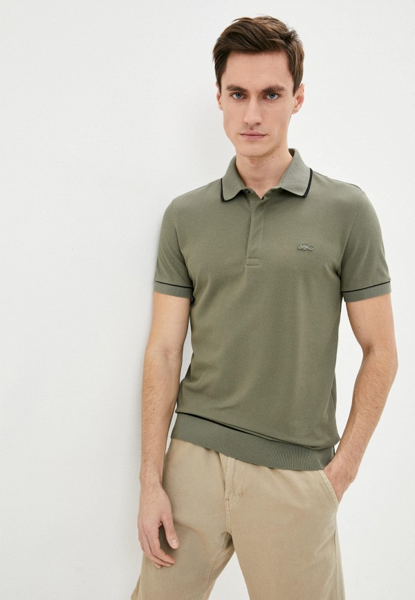 

Поло Lacoste, Хаки