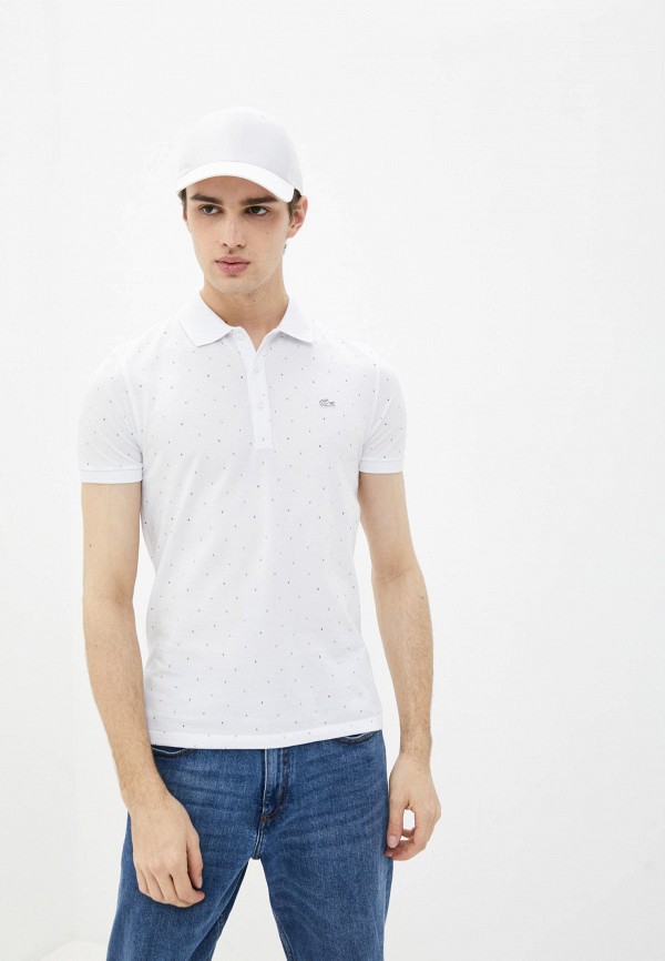 

Поло Lacoste, Белый