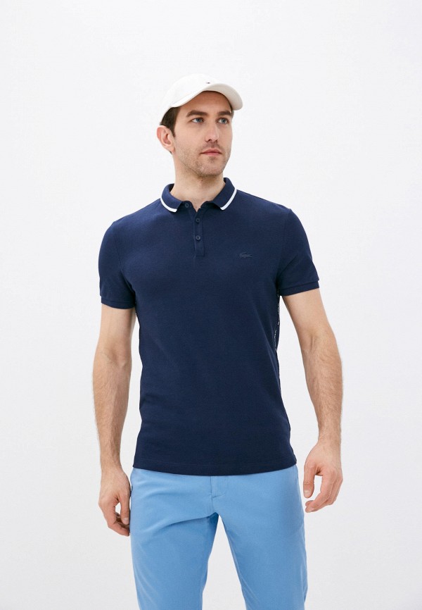 

Поло Lacoste, Синий, Lacoste MP002XM1I0Z6