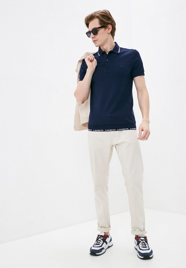 

Поло Lacoste, Синий, Lacoste MP002XM1I0Z7