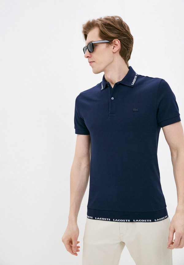 

Поло Lacoste, Синий