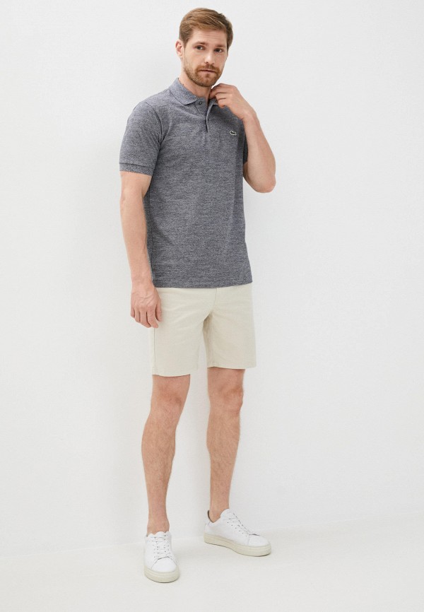 

Поло Lacoste, Серый, Lacoste MP002XM1I0ZK