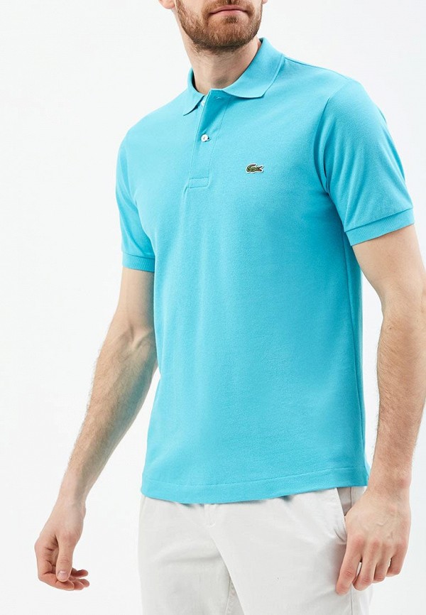 

Поло Lacoste, Бирюзовый