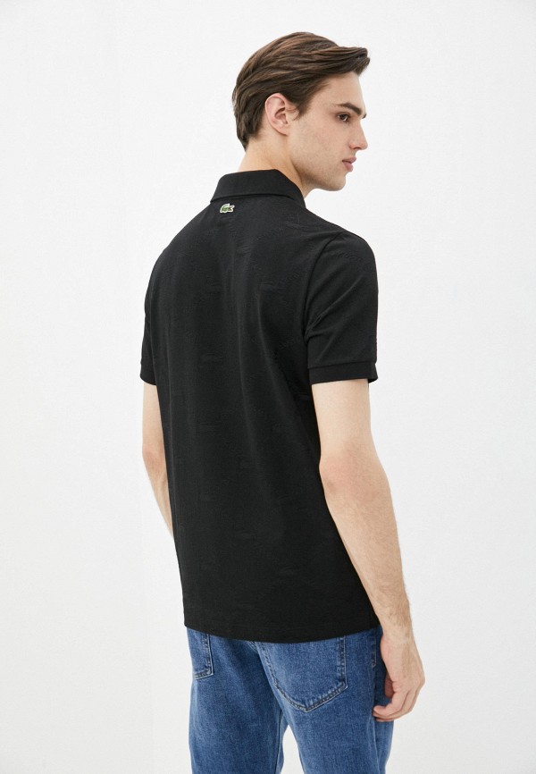 

Поло Lacoste, Черный, Lacoste MP002XM1I0ZQ