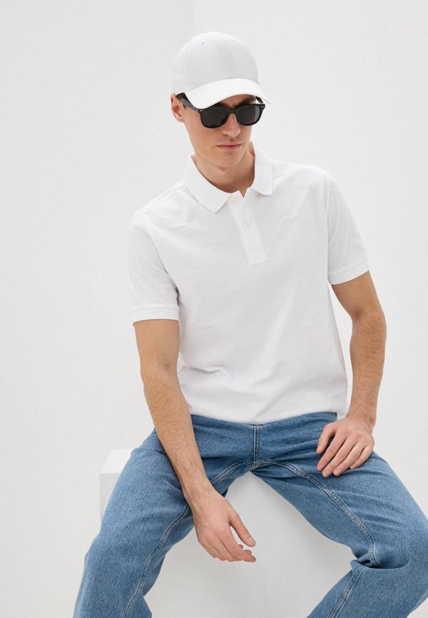 

Поло Lacoste, Белый